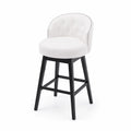 Barhocker mit R¨¹ckenlehne Wei?
