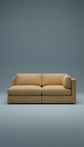 Modular Sofa aus Eichenholz